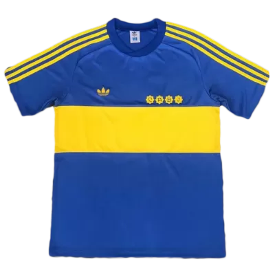 Camiseta de Fútbol Retro Boca Juniors Local 1981 para Hombre - Personalizada - camisetasfutbol