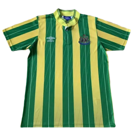 Camiseta Retro 1988 Newcastle United Segunda Equipación Visitante Hombre - Versión Hincha - camisetasfutbol