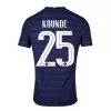 Camiseta Futbol Local de Hombre Francia 2020 con Número de KOUNDE #25 - camisetasfutbol