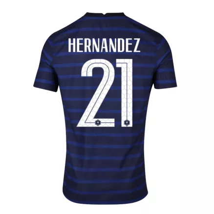 Camiseta Futbol Local de Hombre Francia 2020 con Número de HERNANDEZ #21 - camisetasfutbol