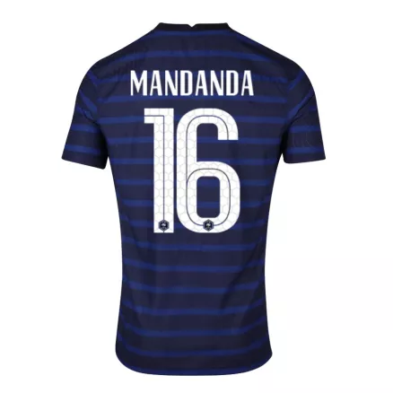 Camiseta Futbol Local de Hombre Francia 2020 con Número de MANDANDA #16 - camisetasfutbol