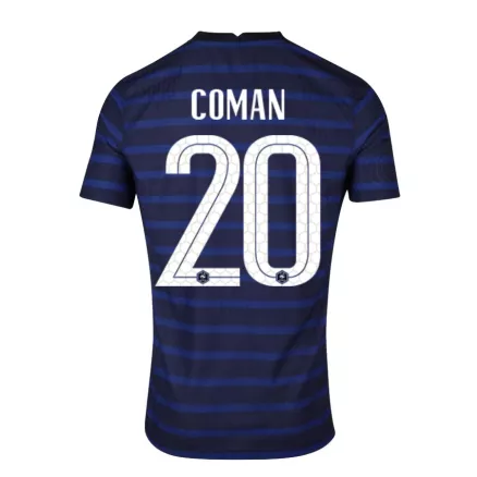 Camiseta Futbol Local de Hombre Francia 2020 con Número de COMAN #20 - camisetasfutbol