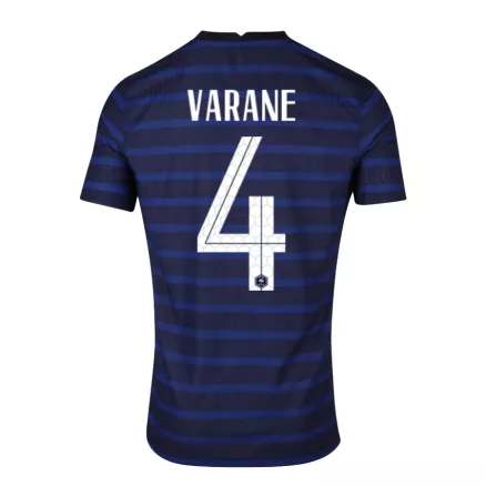 Camiseta Futbol Local de Hombre Francia 2020 con Número de VARANE #4 - camisetasfutbol