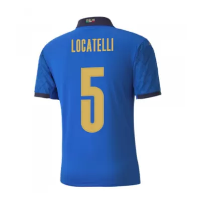 Camiseta de Fútbol LOCATELLI #5 Personalizada 1ª Italia 2020 - camisetasfutbol