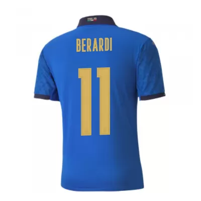 Camiseta de Fútbol BERARDI #11 Personalizada 1ª Italia 2020 - camisetasfutbol