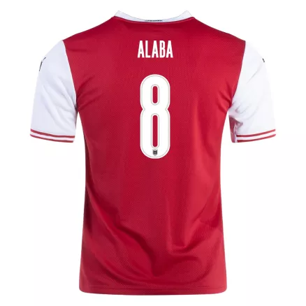 Camiseta Futbol Local de Hombre Austria 2020/21 con Número de ALABA #8 - camisetasfutbol