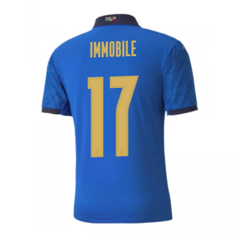 Camiseta de Fútbol IMMOBILE #17 Personalizada 1ª Italia 2020 - camisetasfutbol