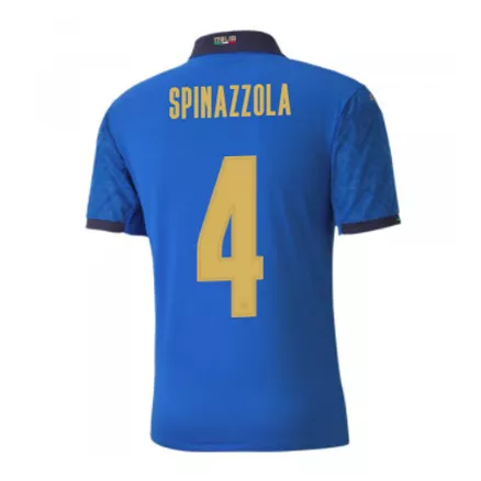 Camiseta de Fútbol SPINAZZOLA #4 Personalizada 1ª Italia 2020 - camisetasfutbol