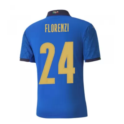 Camiseta de Fútbol FLORENZI #24 Personalizada 1ª Italia 2020 - camisetasfutbol