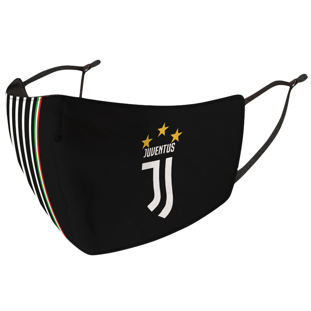 adidas Juventus Face Covers 3-Pack M/L - Black | adidas Thailand