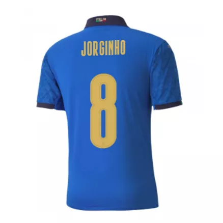 Camiseta de Fútbol JORGINHO #8 Personalizada 1ª Italia 2020 - camisetasfutbol