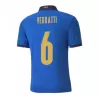 Camiseta de Fútbol VERRATTI #6 Personalizada 1ª Italia 2020 - camisetasfutbol