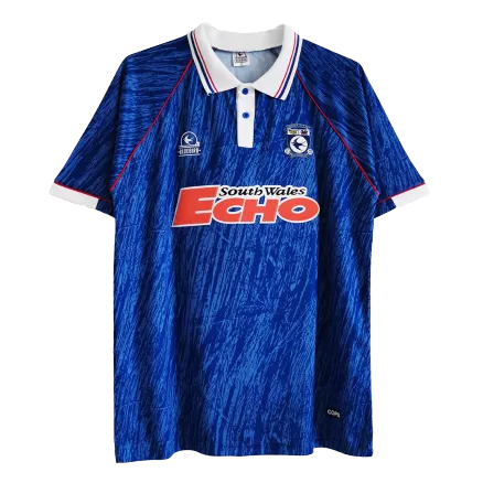 Camiseta Retro 1992/93 Cardiff City Primera Equipación Local Hombre - Versión Hincha - camisetasfutbol