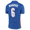 Camiseta Futbol Visitante de Hombre Inglaterra 2020 con Número de MAGUIRE #6 - camisetasfutbol