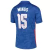 Camiseta Futbol Visitante de Hombre Inglaterra 2020 con Número de MINGS #15 - camisetasfutbol