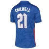 Camiseta Futbol Visitante de Hombre Inglaterra 2020 con Número de CHILWELL #21 - camisetasfutbol