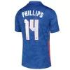 Camiseta Futbol Visitante de Hombre Inglaterra 2020 con Número de PHILLIPS #14 - camisetasfutbol