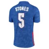 Camiseta Futbol Visitante de Hombre Inglaterra 2020 con Número de STONES #5 - camisetasfutbol