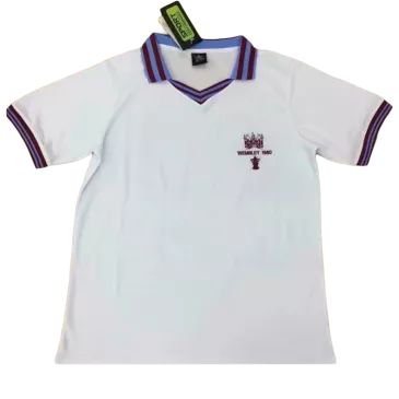 Camiseta de Fútbol Retro West Ham United 1980 para Hombre - Personalizada - camisetasfutbol