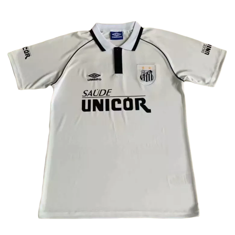 Camiseta Retro 1997 Santos FC Primera Equipación Local Hombre - Versión Hincha - camisetasfutbol