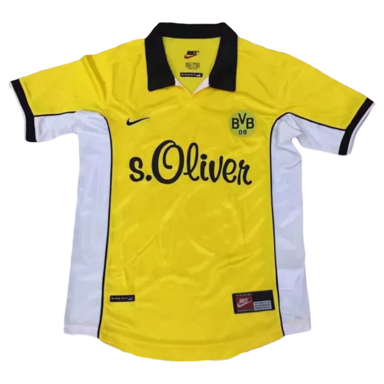 Camiseta Retro 1989 Borussia Dortmund Primera Equipación Local Hombre - Versión Hincha - camisetasfutbol