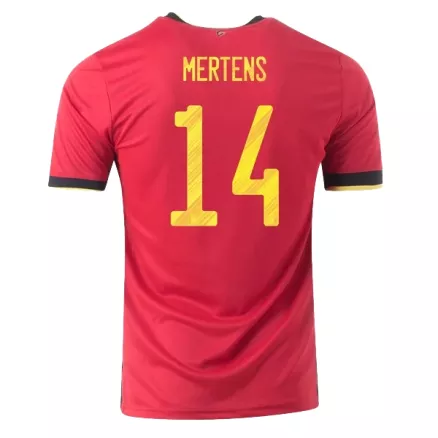 Camiseta Futbol Local de Hombre Bélgica 2020 con Número de MERTENS #14 - camisetasfutbol
