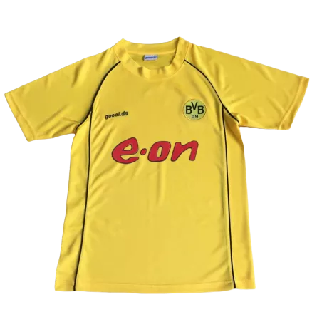 Camiseta Retro 2002 Borussia Dortmund Primera Equipación Local Hombre - Versión Hincha - camisetasfutbol