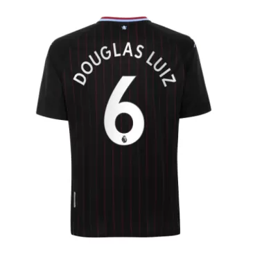Camiseta de Fútbol DOUGLAS LUIZ #6 Personalizada 2ª Aston Villa 2020/21 - camisetasfutbol