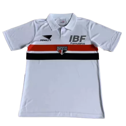 Camiseta Retro 1991 Sao Paulo FC Primera Equipación Local Hombre - Versión Hincha - camisetasfutbol