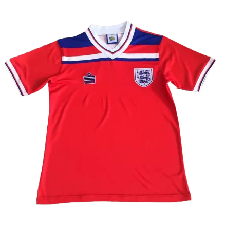 Camiseta Retro 1980 Inglaterra Segunda Equipación Visitante Hombre - Versión Hincha - camisetasfutbol