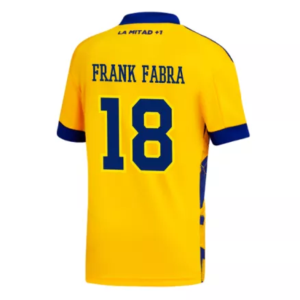 Camiseta de Fútbol FRANK FABRA #18 3ª Boca Juniors 2020/21 - camisetasfutbol