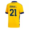 Camiseta de Fútbol JORMAN C. #21 3ª Boca Juniors 2020/21 - camisetasfutbol