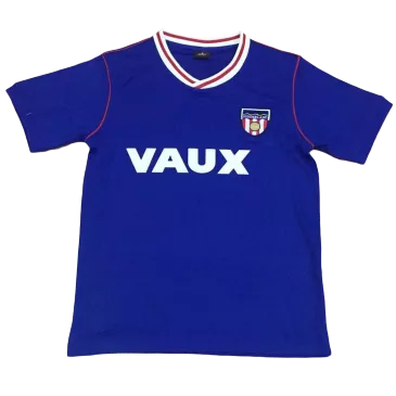 Camiseta Retro 1990 Sunderland AFC Segunda Equipación Visitante Hombre - Versión Replica - camisetasfutbol