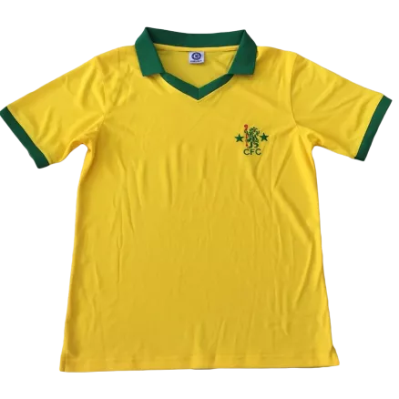 Camiseta Retro 1980/82 Chelsea Segunda Equipación Visitante Hombre - Versión Hincha - camisetasfutbol