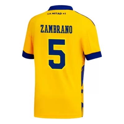 Camiseta de Fútbol ZAMBRANO #5 3ª Boca Juniors 2020/21 - camisetasfutbol