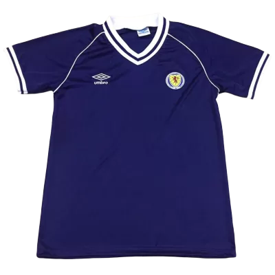 Camiseta Retro 1982 Escocia Primera Equipación Local Hombre - Versión Hincha - camisetasfutbol