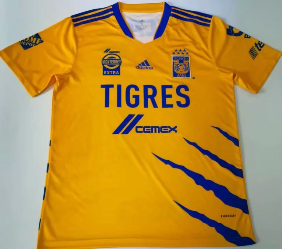 Camiseta de Fútbol 1ª Tigres UANL 2021/22
