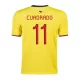 Camiseta Futbol Local de Hombre Colombia 2021 con Número de CUADRADO #11 - camisetasfutbol
