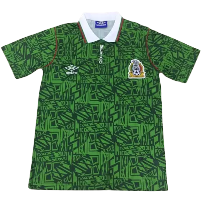 Camiseta Retro 1994 Mexico Primera Equipación Local Hombre - Versión Hincha - camisetasfutbol