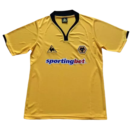 Camiseta Retro 2010 Wolverhampton Wanderers Primera Equipación Local Hombre - Versión Hincha - camisetasfutbol