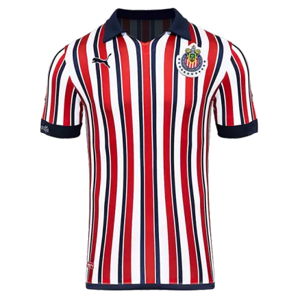 Camiseta Retro 2018 Chivas Hombre - Versión Replica - camisetasfutbol