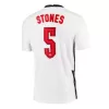 Camiseta de Fútbol STONES #5 Personalizada 1ª Inglaterra 2020 - camisetasfutbol