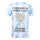 Camiseta de Fútbol Personalizada 1ª Argentina 2021 Copa America Versión de Ganador