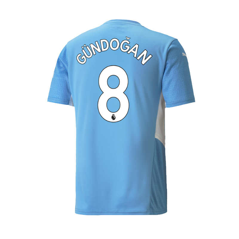 Camiseta De F tbol G NDO AN 8 Personalizada 1 Manchester City 2021 22 camiseta-de-f-tbol-g-ndo-an-8-personalizada-1-manchester-city-2021-22