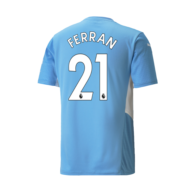 Camiseta Ferran 21 Manchester City 202122 Primera Equipación Local