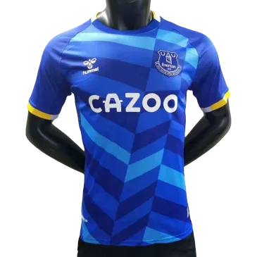 Camiseta de Futbol Local Everton 2021/22 para Hombre - Versión Jugador Personalizada - camisetasfutbol