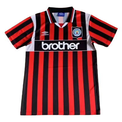 Camiseta Retro 1996 Manchester City Segunda Equipación Visitante Hombre - Versión Hincha - camisetasfutbol