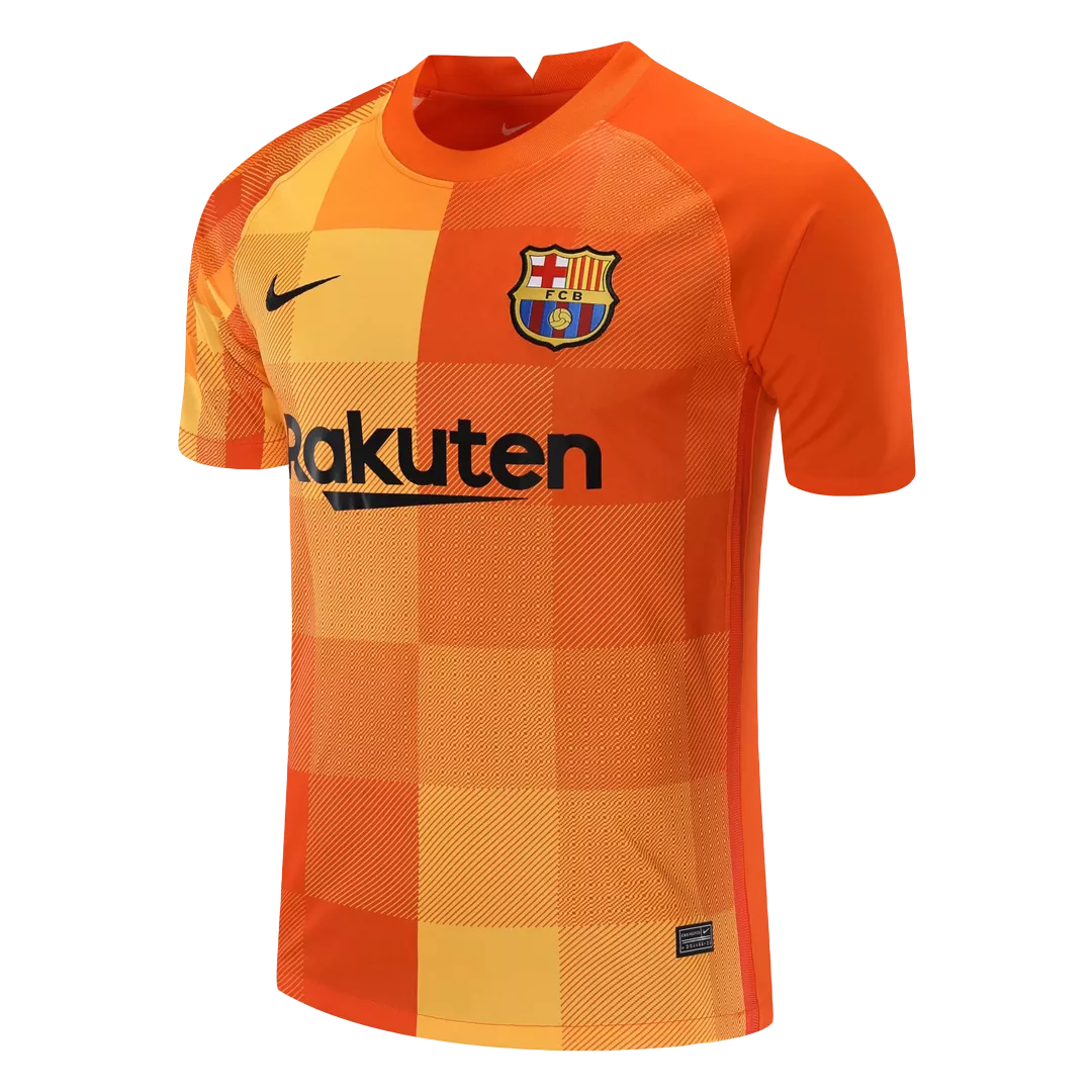 Camiseta Barcelona 2021/22 Portero Hombre - Versión Replica - camisetasfutbol