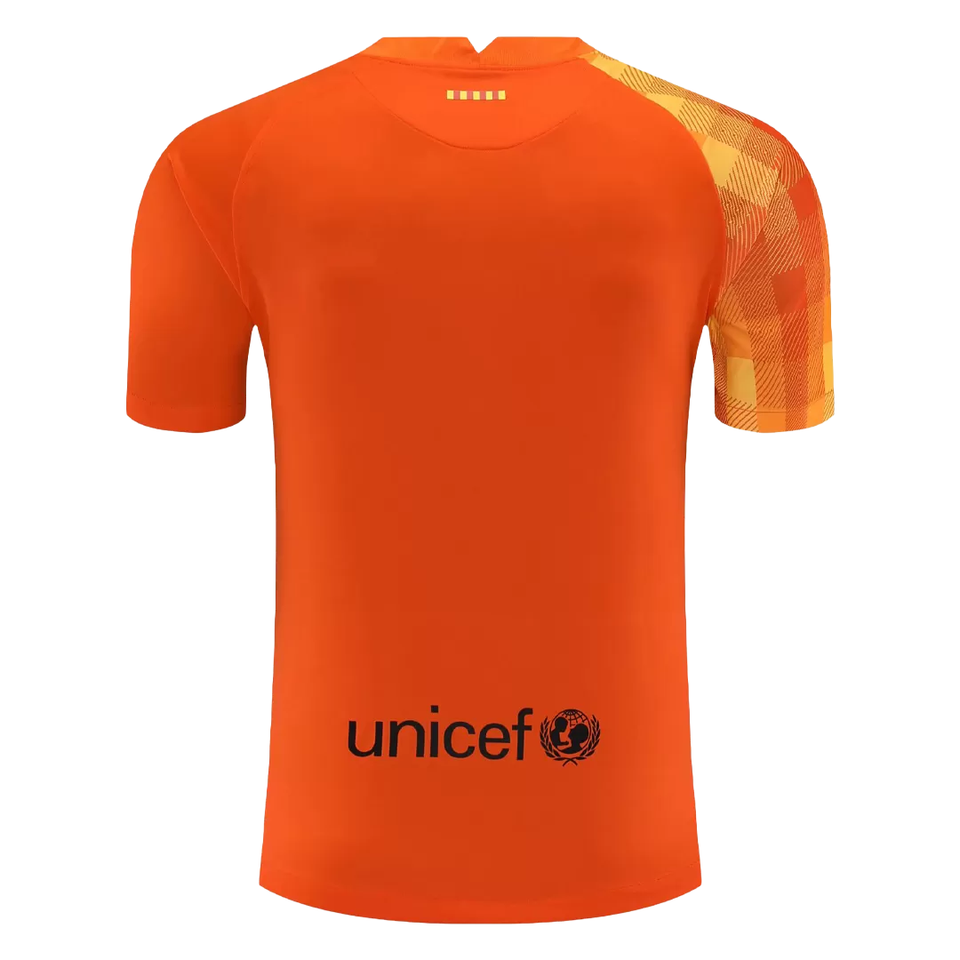 Camiseta Barcelona 2021/22 Portero Hombre Nike - Versión Replica - camisetasfutbol