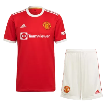Conjuntos de Fútbol Personalizada 
1ª Manchester United 2021/22 - camisetasfutbol